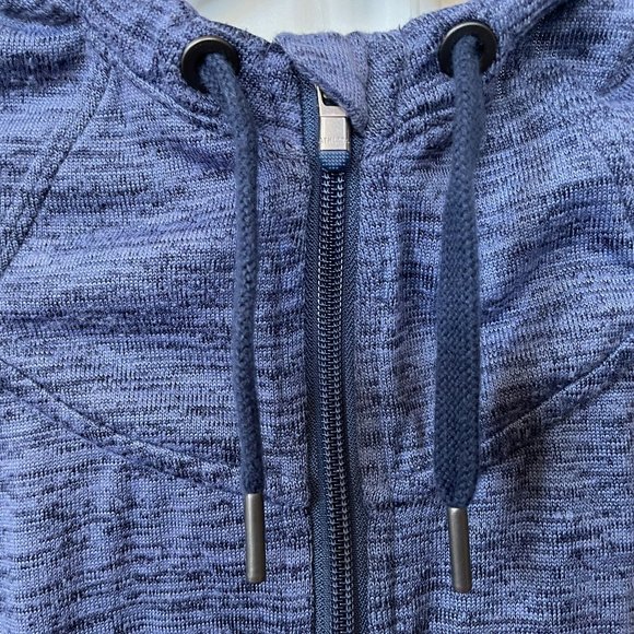 Athleta Techie Sweat Anorak in Navy Heather - Picture 10 of 10